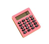 Mini calcolatrice elettronica portatile tascabile a 8 cifre per studenti scolastici rosa