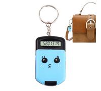 Mini Calculator Keychain 2-in-1 - Portable Mini Digits Calculator with Cute