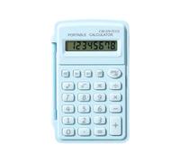 Mini Calculator Pocket Size,Calculation Device with Lid | Portable Calculator | for Students Teachers Accountants Bookkeepers Cashiers Test Takers