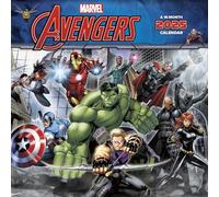 Mini calendario da parete 2025 Marvel Avengers