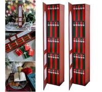 Mini calendario dell'avvento 2025, mini libro ornamento dell'avvento con 25 libri, in miniatura, libreria, libreria, regalo di Natale per familiari e amici (2 pezzi)