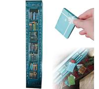 Mini calendario dell'avvento 2025, piccola libreria in miniatura per biblioteche, decorazioni per le vacanze, con 24 libri, calendario natalizio per conto alla rovescia per gli amanti dei libri, verde