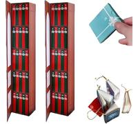 Mini calendario dell'avvento 2025, regalo per gli innamorati, con 24 libri, piccola libreria in miniatura, decorazioni per le vacanze (misto)