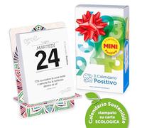MINI Calendario Positivo 2027 Motivazionale | con Supporto ELEGANCE | | Affronta le Giornate col Sorriso ed un Pensiero filosofico | Idea Regalo Speciale