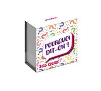 Mini calendrier - 365 pourquoi dit-on ?