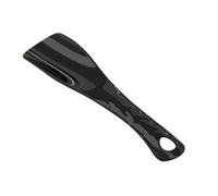 Mini calzascarpe, calzascarpe portatile in plastica, strumento for indossare le scarpe che fa risparmiare tempo e fatica, adatto for adulti(Black)