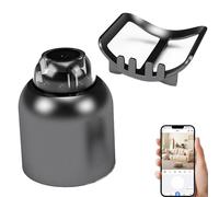 mini camera cam blink home security nero eu,Mini Telecamera Spia Nascosta HD 1080P, Telecamera Wifi Senza Fili per Interno/Esterno,Telecamera Sicurezza con Visione Notturna, Rilevamento Movimento-A