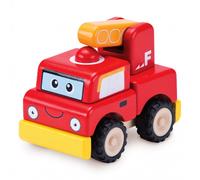 Mini camion dei pompieri in legno Wonderworld