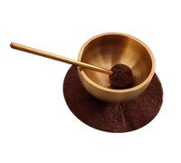 Mini campana tibetana suono dell'angelo che scalda il cuore set di campane tibetane piccole con martello e cuscino st