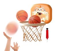 Mini Canestro Da Basket Per Bambini - Set Canestro Da Basket Per Bambini | Giocattolo Interattivo Per Sport Con La Palla Montato A Parete, Con Punteggio, Con Tabellone Segnapunti Per Casa, Scuola, Sog