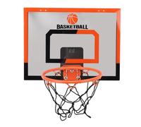 Mini Canestro Giocattolo per Tabellone da Basket con Tabellone Segnapunti Elettronico per Bambini, Pieghevole, Facile Installazione, Divertimento al Coperto