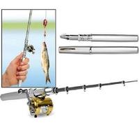MINI CANNA DA PESCA ESTENSIBILE PICCOLA CON MULINELLO E LENZA PESCI