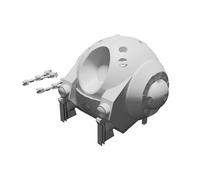 Mini Capsula EVA per Modello Discovery - 2001 Odissea Spazio Stampata 3D