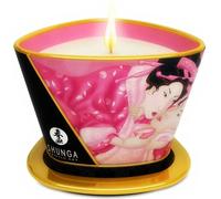 Shunga Libido Massage Candle Rose Petals 170ml