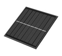 Mini caricabatterie a energia solare AA da 1 W e 4 V, caricabatterie portatile in silicone policristallino con base, ricarica diretta per 2 batterie ricaricabili AA, per campeggio all'aperto