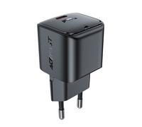 Mini caricabatterie da parete GaN PD 30W USB-C nero