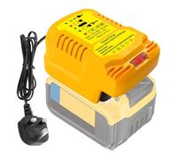 Mini caricabatterie per batteria Dewalt da 20 V, compatibile con caricabatterie Dewalt DCB112 DCB115 DCB118 DCB107 per batteria da 20 V DCB203 DCB204 DCB206 DCB201 DCB200 DCB207