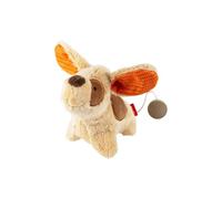 Mini carillon cane | Mini carillon a forma di cane, piccolo e morbido compagno di peluche con viso ricamato e classica ninna nanna