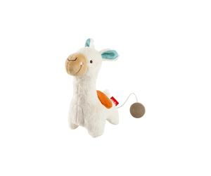 Mini carillon Lama | Mini carillon Lama - Piccolo e morbido compagno di peluche con viso ricamato e classica ninna nanna