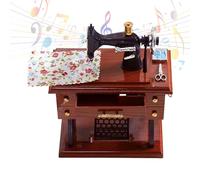 Mini carillon per macchina da cucire, ornamento audio in stile vintage con modellazione retrò, ricordo meccanico collezionabile, elemento decorativo ispirato all'artigianato visivo | Per Part