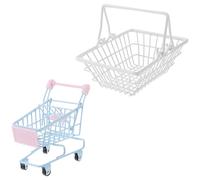 Mini Carrello Della Spesa Acquisti Cestino Cestini Per Friggitrice