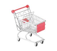 Mini carrello della spesa Ornamento Carrello Modello Supermercato Carrello a