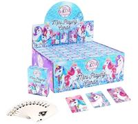 Mini carte da gioco con motivo unicorni
