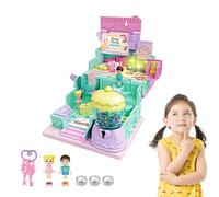 Mini casa di castello giocattolo, casetta da gioco, mobili da casa