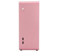 Mini case per computer ITX in alluminio con design verticale, armadio compatto in alluminio con funzionamento silenzioso, supporto per radiatore fino