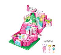 Mini casetta giocattolo da principessa, colore rosa