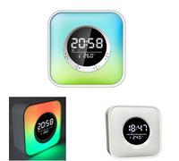 MINI CASSA SPEAKER RGB LUCE SVEGLIA OROLOGIO 10 COLORI WIRELESS BLUETOOTH P10