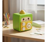 Mini Cassaforte per Bambini Idea Regalo Salvadanaio a Forma di Cartone Animato