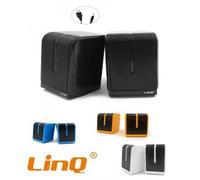 Mini Casse Speaker Altoparlanti Stereo Usb 2.0 musica Pc Notebook Mp3 mp4 Linq