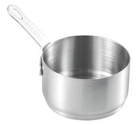 Mini casseruola, casseruola in acciaio inossidabile Pentola piccola antiaderente da 60 ml Mini sospesa con manico per latte caldo, caffè, burro.