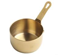 Mini casseruola da 100 ml, in acciaio inossidabile, ideale per riscaldare il latte e cucinare alimenti per bambini (oro S)