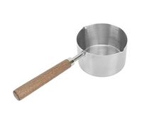 Mini Casseruola da 200 Ml in Acciaio Inossidabile 304, Impugnatura Comoda per Evitare Scottature, Scalda Latte Portatile, Pentola per Salse, Piccola, per la Domestica, il