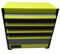 Mini cassetta degli attrezzi da scrivania compatibile con gli appassionati di Ryobi Tools, organizer da scrivania per strumenti e accessori, soluzione compatta per banco da lavoro, ufficio o scrivania