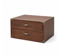Mini Cassettiera in Legno Compatto Organizzatore con Cassetti Salvaspazio