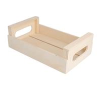Mini Cassettina Multiuso 20,5X12,5X6,5 Cm Naturale Legno - 20 Unità