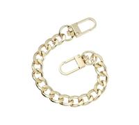 Mini catena piatta in metallo con fibbia in metallo for borsa a tracolla, accessorio for borsa.(Color 02)