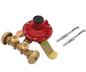 Mini Centralina 2 Vie Bombole Con Regolatore Da 4kg Senza Flessibili Gas Gpl
