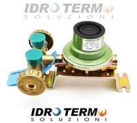 MINI-CENTRALINA CON REGOLATORE GAS 4 KG SENZA MANICHETTE NOVACOMET C/MANOPOLE