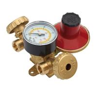 MINI CENTRALINA GAS GPL Y 2 BOMBOLE C/MANOMETRO e REGOLATORE 4 kg/h