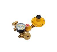 MINI CENTRALINA MANOMETRO Y 2 BOMBOLE GAS GPL 1 STADIO 8-12KG 2 STADIO 4KG