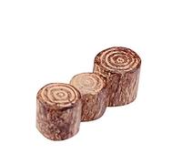 Mini ceppo decorativo in miniatura Fairy Garden Park Moncone modello Home Decoration Outdoor Decor Grazie al colore casuale, comodo e durevole, design professionale