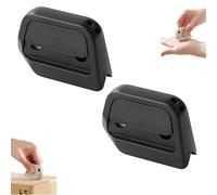Mini Ceramic Paper Cutter, Auto-Retract Ceramic Mini Box Cutter, Ceramics Safety Blade, Pocket Sized, Auto-Retractable (2Pcs*Black)