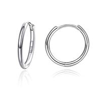 Mini Cerchi Orecchini Cerchio Piccoli Argento 925 Donna Uomo 12MM Hoop Orecchino Anello Orecchio Anelli