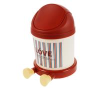 Mini cestino da scrivania: cestino per la spazzatura da banco con coperchio -