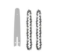 Mini Chainsaw Chain 1/4" Pitch .043" Gauge 28/37/48 DL Electric Chainsaw Chain Guide Plate 4/6/8 Inch Saw Blade Pruning Chain(8 inch Set 1)