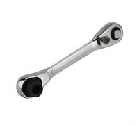 Mini chiave a bussola compatta a cricchetto con meccanismo a 72 denti, sgancio rapido e direzione regolabile per cambi di presa rapidi e precisi